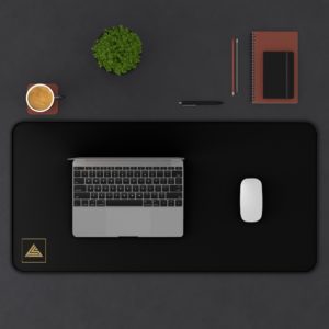 Black Gold - Desk Mat